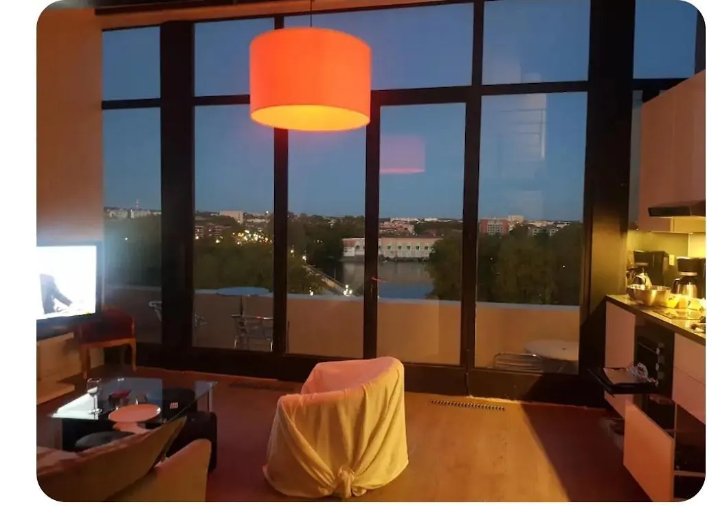 Apartamento Loft Vue Fleuve Garonne Parking Gratuit Toulouse